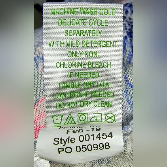 Lilly Pulitzer Essie Sea to Shining Sea Sleeveless Popover Blouse, S - Picture 5 of 8